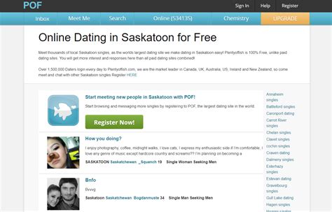 best dating site in saskatoon